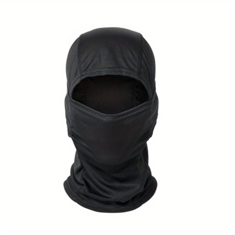 Camouflage Balaclava Cap for Outdoor Sports, Hiking, and Cycling - Sun Protection and Moisture-Wicking Headwear