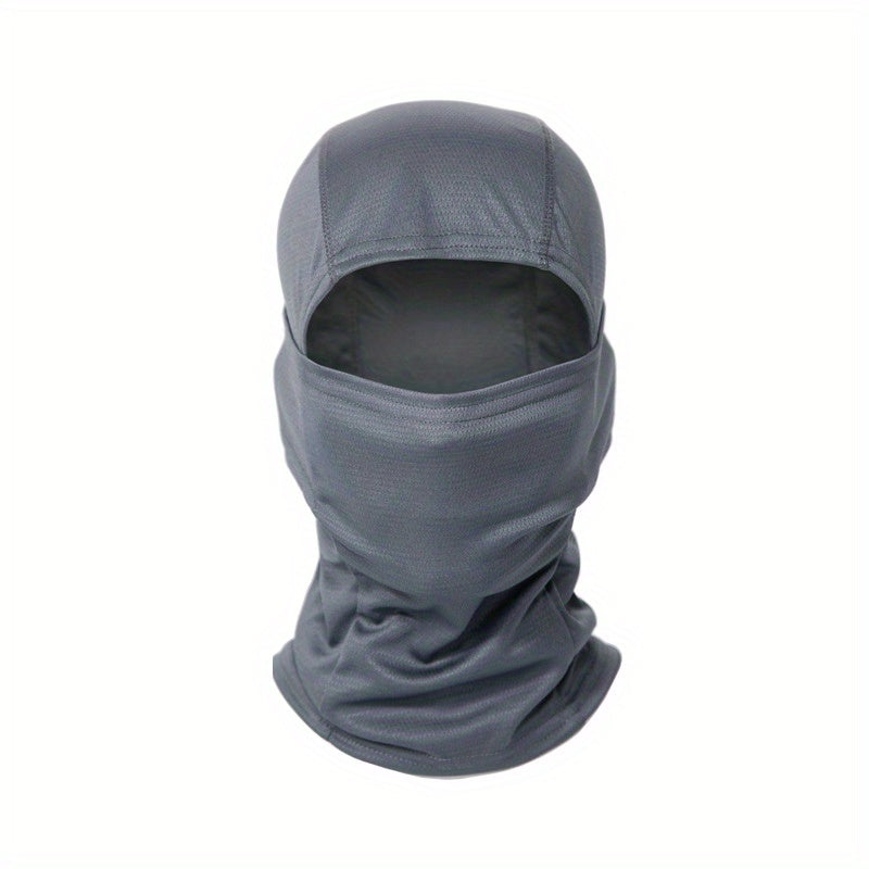 Camouflage Balaclava Cap for Outdoor Sports, Hiking, and Cycling - Sun Protection and Moisture-Wicking Headwear